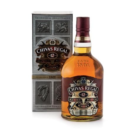 W. Chivas Regal 12 aos 1x1000cc.