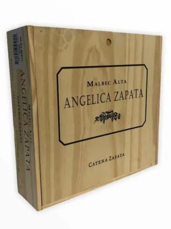 Anglica Zapata Malbec Alta Caja de Madera 4x750cc.