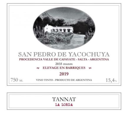 San Pedro de Yacochuya Tannat 6x750cc.