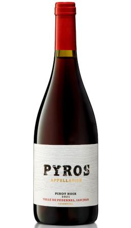 Pyros Valle De Pedernal Pinot Noir 6x750cc.