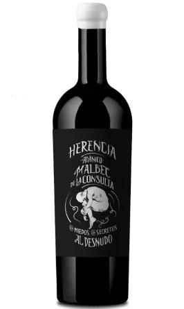 Herencia Malbec Al Desnudo (Sin Sulfitos) 6x750cc.