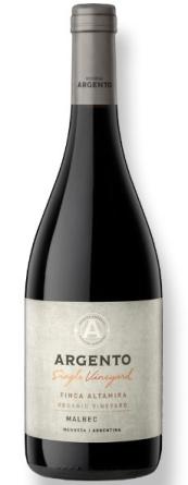 Argento Single Vineyard Altamira Malbec Orgnico 6x750cc.