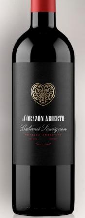 A Corazn Abierto Cabernet Sauvignon 4x750cc.