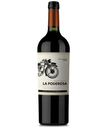 La Poderosa Blend Cabernet Franc-Merlot 6x750cc.