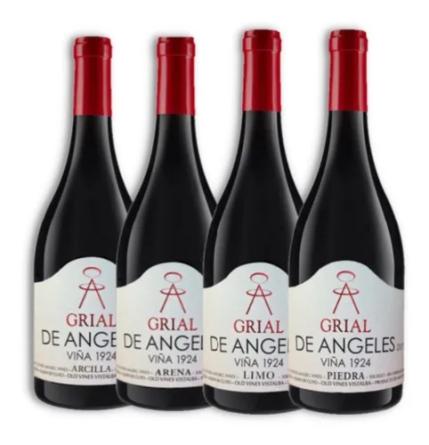 De Angeles Grial 4 Suelos Malbec 4x750cc.
