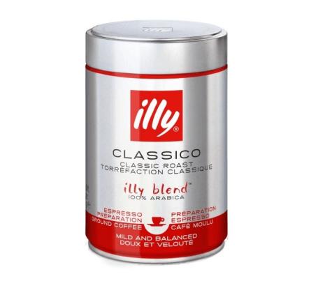 Caf Illy Molido Espresso Tostado Clsico Blend 100% Arbica 1x125grs. Origen Italia.