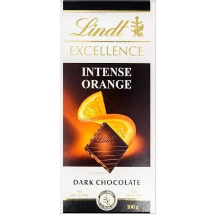 Lindt Chocolate Excellence Orange Tableta 1x100grs. Origen Suiza.
