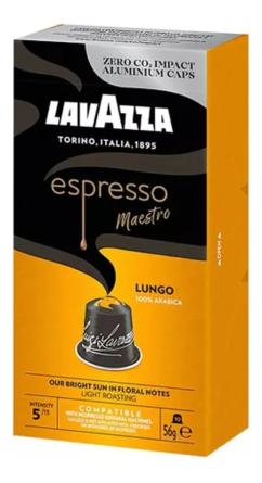 Lavazza Caf� En C�psulas Para Nespresso LUNGO 1x10 Unidades. Origen Italia.